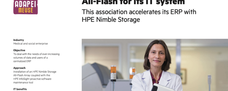 The ADAPEI de la Meuse chooses All-Flash for its IT system